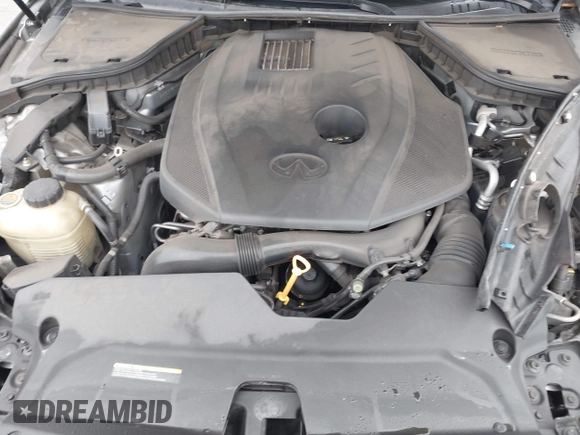 2017 Infiniti Q50 2.0t with VIN JN1CV7AP7HM642242, listed as a IAAI auction lot 41622492 with 97,102 mi miles. Bid and sale history available at carsss.com. Image 10.