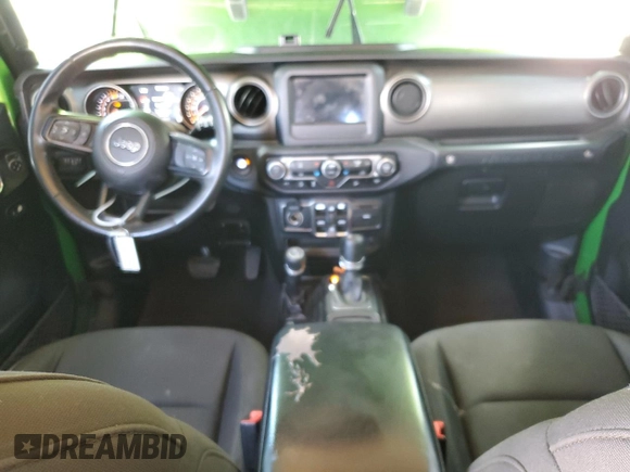 2018 Jeep Wrangler Unlimited Sport S with VIN 1C4HJXDN6JW332280, listed as a Copart auction lot 55914605 with 135,998 mi miles and Clean title. Bid and sale history available at DreamBid. Image 8.