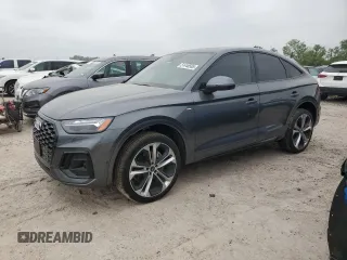 2023 Audi Q5 Sportback S line Prestige with VIN WA16AAFY0P2001703, listed as a Copart auction lot 51446565 with 57,503 mi miles and Clean title. Bid and sale history available at DreamBid. Image 1.