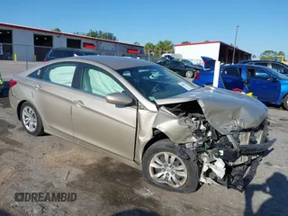 2011 Hyundai Sonata GLS PZEV with VIN 5NPEB4ACXBH278300, listed as a IAAI auction lot 42061523 with 115,649 mi miles. Bid and sale history available at carsss.com. Image 1.