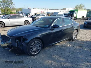 2019 Alfa Romeo Giulia Ti Sport with VIN ZARFAMBN4K7598164, listed as a IAAI auction lot 42146318 with 58,287 mi miles and . Bid and sale history available at DreamBid. Image 23.