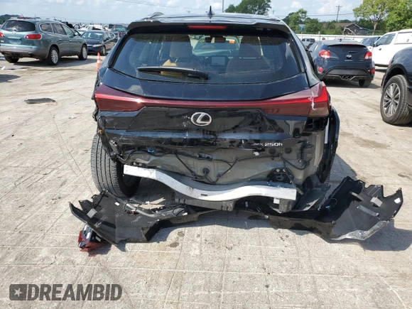 2024 Lexus UX 250h Premium z VIN JTHP6JBH2R2191619, wystawiony jako Copart lot #65536244 z przebiegiem 11 190 mil mil oraz Szkoda całkowita • Salvage title. Historia ofert i sprzedaży dostępna na DreamBid. Obrazek 6.