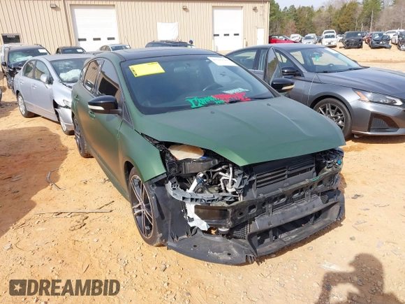 2017 Ford Focus ST with VIN 1FADP3L97HL289483, listed as a IAAI auction lot 41797579 with 127,789 mi miles and . Bid and sale history available at carsss.com. Image 1.