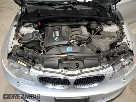2008 BMW 1 Series 128i with VIN WBAUL73578VE89293, listed as a Copart auction lot 61902535 with 168,652 mi miles and Salvage title. Bid and sale history available at DreamBid. Image 11.