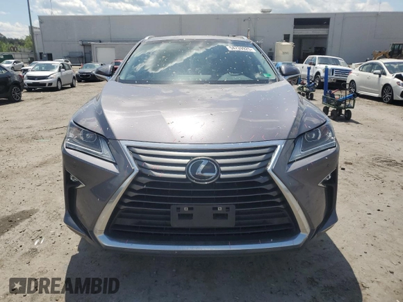 2016 Lexus RX 350 with VIN 2T2BZMCA4GC007572, listed as a Copart auction lot 54739925 with 78,694 mi miles and Salvage Title. Bid and sale history available at DreamBid. Image 5.