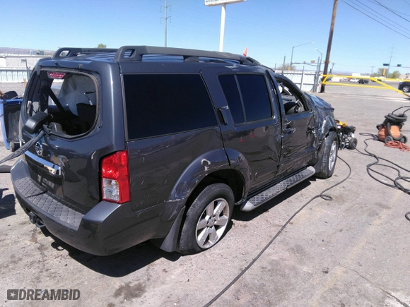 2012 Nissan Pathfinder LE with VIN 5N1AR1NN9CC638301, listed as a IAAI auction lot 39081541 with 1 mi miles. Bid and sale history available at carsss.com. Image 4.