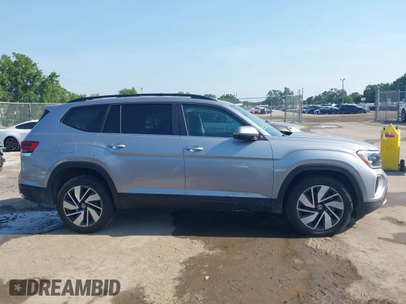 2025 Volkswagen Atlas SE with VIN 1V2WR2CA2SC508079, listed as a IAAI auction lot 42312651 with 10,436 mi miles and . Bid and sale history available at DreamBid. Image 13.