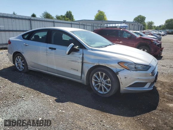 2017 Ford Fusion Hybrid SE with VIN 3FA6P0LU4HR270743, listed as a Copart auction lot 58542505 with 70,837 mi miles and Salvage title. Bid and sale history available at DreamBid. Image 4.