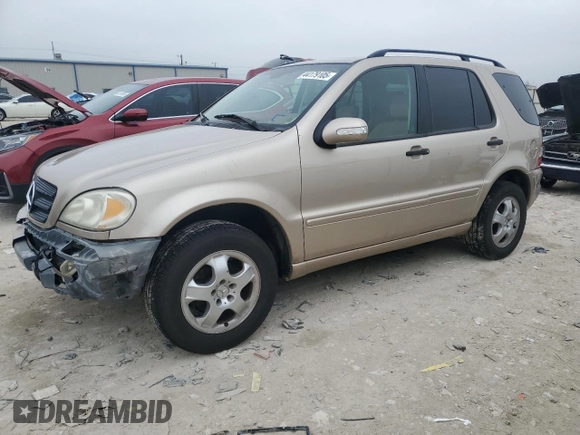 2003 Mercedes-Benz M 350 z VIN 4JGAB57E63A428873, wystawiony jako Copart lot #44179105 z przebiegiem 191 384 mil mil oraz Szkoda całkowita • Salvage title. Historia ofert i sprzedaży dostępna na DreamBid. Obrazek 1.