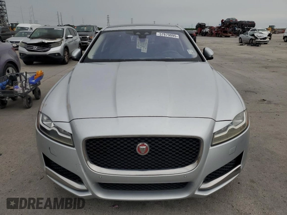2017 Jaguar XF 35t Premium with VIN SAJBD4BV3HCY40993, listed as a Copart auction lot 57879095 with Not provided miles and Salvage title. Bid and sale history available at DreamBid. Image 5.