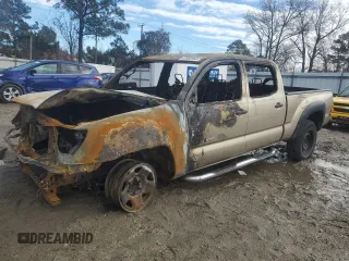 2005 Toyota Tacoma PreRunner with VIN 5TEKU72N05Z128079, listed as a Copart auction lot 41383165 with 0 mi miles and Non Repairable. Bid and sale history available at carsss.com. Image 1.