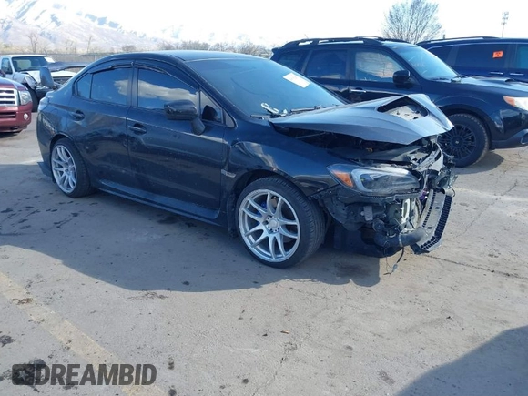 2016 Subaru WRX with VIN JF1VA1B63G9817632, listed as a IAAI auction lot 41818265 with 89,938 mi miles. Bid and sale history available at carsss.com. Image 1.