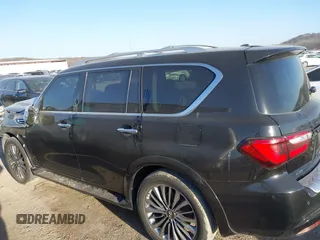 2018 Infiniti QX80 with VIN JN8AZ2NE0J9195724, listed as a IAAI auction lot 41778410 with 137,315 mi miles. Bid and sale history available at carsss.com. Image 22.
