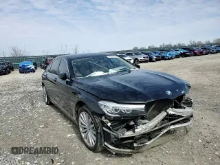 2017 BMW 7 Series 740i with VIN WBA7E2C3XHG741046, listed as a Copart auction lot 45382705 with 99,065 mi miles and Salvage Title. Bid and sale history available at carsss.com. Image 11.