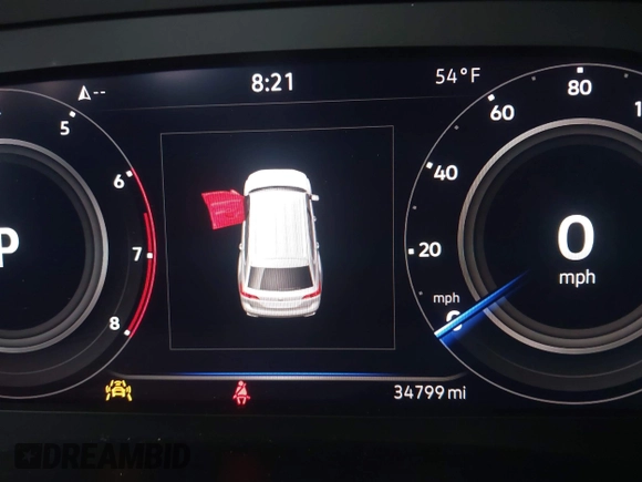2022 Volkswagen Atlas SE with VIN 1V2WR2CA2NC517904, listed as a IAAI auction lot 42110920 with 34,799 mi miles and . Bid and sale history available at DreamBid. Image 7.