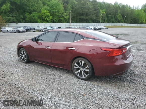 2016 Nissan Maxima 3.5 SV with VIN 1N4AA6AP3GC444357, listed as a Copart auction lot 53491695 with 163,128 mi miles and Salvage Title. Bid and sale history available at carsss.com. Image 2.