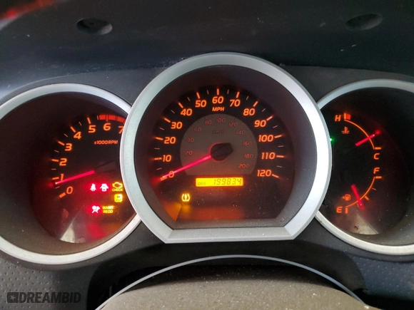 2009 Toyota Tacoma with VIN 5TETX22N19Z617692, listed as a Copart auction lot 45856975 with 199,834 mi miles and Salvage Title. Bid and sale history available at carsss.com. Image 9.