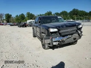 2005 Chevrolet Avalanche Z71 with VIN 3GNEK12ZX5G230267, listed as a Copart auction lot 74607694 with Not Provided miles and Salvage Title. Bid and sale history available at DreamBid. Image 11.