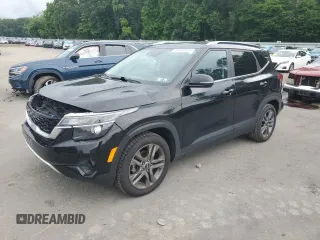 2022 Kia Seltos S with VIN KNDEU2AA5N7322189, listed as a Copart auction lot 64050375 with 42,425 mi miles and Salvage title. Bid and sale history available at DreamBid. Image 1.
