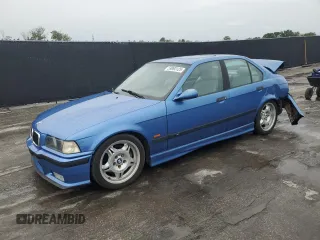 1998 BMW M3 with VIN WBSCD932XWEE08788, listed as a Copart auction lot 59890125 with 207,434 mi miles and Salvage title. Bid and sale history available at DreamBid. Image 1.