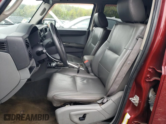 2007 Jeep Commander Sport with VIN 1J8HG48K77C695767, listed as a Copart auction lot 55151085 with 189,983 mi miles and Clean title. Bid and sale history available at DreamBid. Image 7.