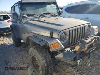 2004 Jeep Wrangler Rubicon with VIN 1J4FA69S94P778836, listed as a Copart auction lot 82884304 with 168,045 mi miles and Salvage Title. Bid and sale history available at carsss.com. Image 4.