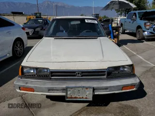 1984 Honda Accord LX with VIN JHMAD7430EC057096, listed as a Copart auction lot 46738955 with 186,171 mi miles and Clean Title. Bid and sale history available at carsss.com. Image 5.