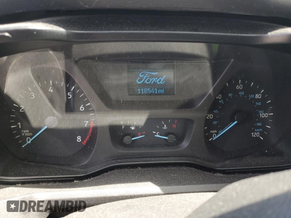 2017 Ford Transit XL with VIN 1FBZX2ZM8HKA97165, listed as a Copart auction lot 60351685 with 118,541 mi miles and Clean title. Bid and sale history available at DreamBid. Image 9.