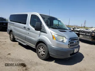 2015 Ford Transit XL with VIN 1FMZK1YMXFKB16362, listed as a Copart auction lot 57024515 with 112,665 mi miles and Salvage title. Bid and sale history available at DreamBid. Image 4.