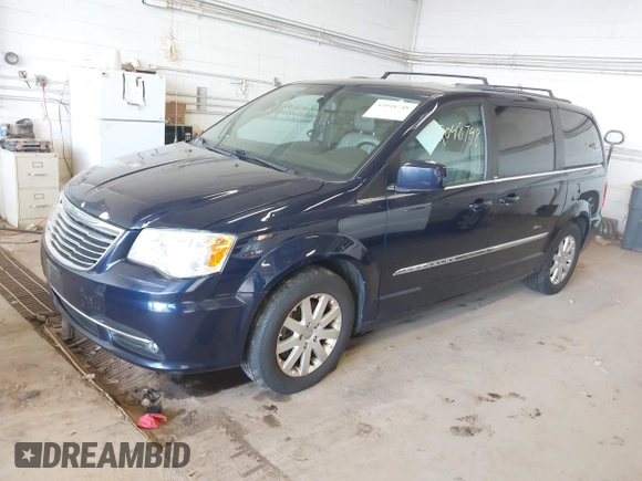 2014 Chrysler Town & Country Touring with VIN 2C4RC1BG7ER300310, listed as a IAAI auction lot 42048748 with 202,037 mi miles. Bid and sale history available at carsss.com. Image 2.