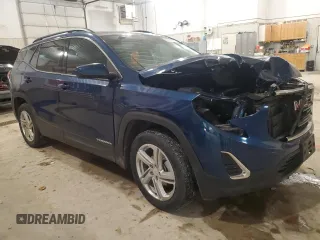 2020 GMC Terrain SLE with VIN 3GKALTEV3LL293695, listed as a Copart auction lot 89290775 with 66,658 mi miles and Salvage Title. Bid and sale history available at carsss.com. Image 4.
