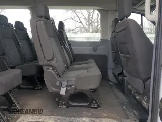 2017 Ford Transit Passenger XL with VIN 1FBAX2XG9HKA16734, listed as a Copart auction lot 44438005 with 34,029 mi miles and Salvage Title. Bid and sale history available at carsss.com. Image 11.