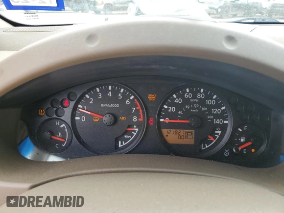 2005 Nissan Frontier SE with VIN 1N6AD06U05C402400, listed as a Copart auction lot 55028935 with 121,827 mi miles and Salvage title. Bid and sale history available at DreamBid. Image 9.