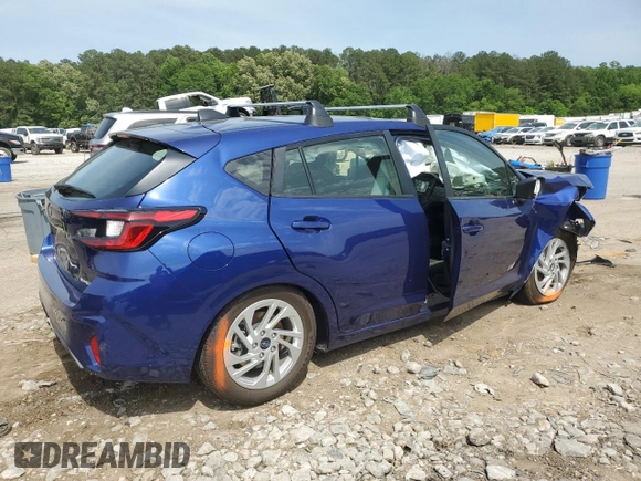 2024 Subaru Impreza z VIN JF1GUABC1R8321338, wystawiony jako Copart lot #57155825 z przebiegiem Nie podano mil oraz Szkoda całkowita • Salvage title. Historia ofert i sprzedaży dostępna na DreamBid. Obrazek 3.