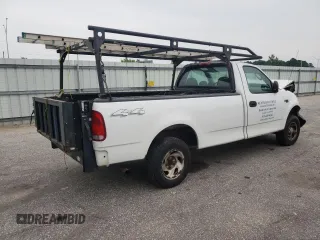 2004 Ford F-150 XL with VIN 2FTRF18244CA43689, listed as a Copart auction lot 57399855 with 152,772 mi miles and Salvage title. Bid and sale history available at DreamBid. Image 3.