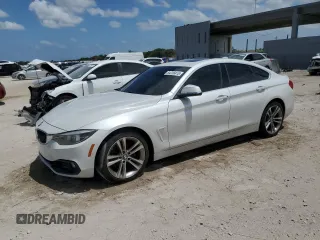 2018 BMW 4 Series 430i with VIN WBA4J1C57JBG77211, listed as a Copart auction lot 54238415 with 145,181 mi miles and Clean Title. Bid and sale history available at carsss.com. Image 1.