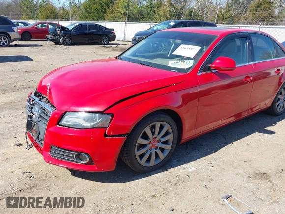 2009 Audi A4 Premium Plus z VIN WAUSF78K59N035796, wystawiony jako IAAI lot #41635827 z przebiegiem 196 933 mil mil oraz . Historia ofert i sprzedaży dostępna na DreamBid. Obrazek 2.