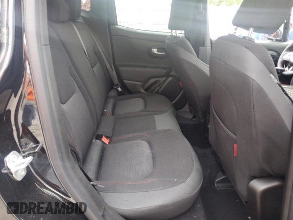 2023 Jeep Renegade Trailhawk with VIN ZACNJDC11PPP59062, listed as a Copart auction lot 58335455 with 9,392 mi miles and Salvage title. Bid and sale history available at DreamBid. Image 10.