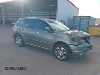 2009 Acura MDX Tech Pkg with VIN 2HNYD28639H502886, listed as a IAAI auction lot 41135344 with 1 mi miles. Bid and sale history available at carsss.com. Image 1.