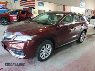 2016 Acura RDX Technology with VIN 5J8TB4H54GL009292, listed as a Copart auction lot 62792815 with 32,088 mi miles and Salvage title. Bid and sale history available at DreamBid. Image 1.