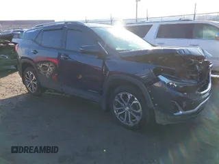 2018 GMC Terrain SLT with VIN 3GKALVEX0JL181172, listed as a IAAI auction lot 41679311 with 86,313 mi miles. Bid and sale history available at carsss.com. Image 1.