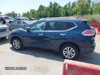 2016 Nissan Rogue SV with VIN KNMAT2MV2GP692275, listed as a IAAI auction lot 42171702 with 33,413 mi miles. Bid and sale history available at carsss.com. Image 14.
