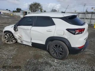 2021 Chevrolet TrailBlazer LS with VIN KL79MMS22MB058541, listed as a Copart auction lot 48895935 with 55,460 mi miles and Salvage Title. Bid and sale history available at carsss.com. Image 2.