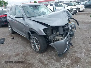 2015 BMW X3 xDrive28i z VIN 5UXWX9C53F0D61007, wystawiony jako IAAI lot #42299523 z przebiegiem 183 205 mil mil oraz . Historia ofert i sprzedaży dostępna na DreamBid. Obrazek 1.