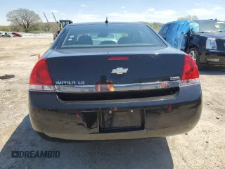 2009 Chevrolet Impala LS with VIN 2G1WB57K491286468, listed as a Copart auction lot 55894825 with 159,567 mi miles and Non Repairable. Bid and sale history available at DreamBid. Image 6.