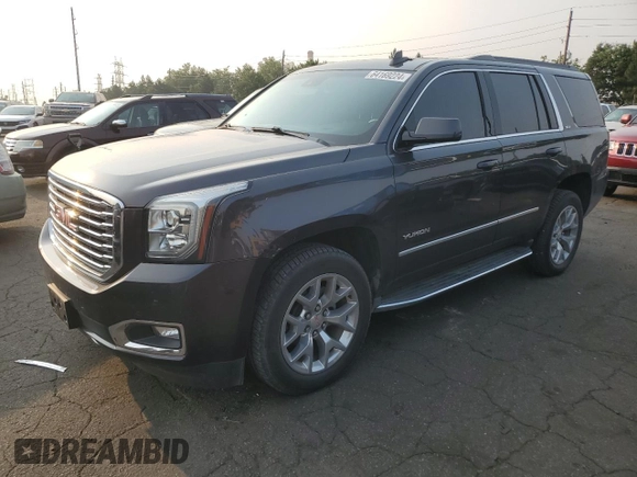2017 GMC Yukon SLT with VIN 1GKS2BKC4HR342620, listed as a Copart auction lot 64169224 with 119,525 mi miles and Clean Title. Bid and sale history available at carsss.com. Image 1.