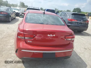2023 Kia Rio S with VIN 3KPA24AD7PE607814, listed as a Copart auction lot 68135784 with 8,658 mi miles and Salvage Title. Bid and sale history available at DreamBid. Image 6.