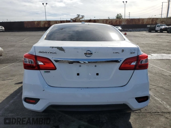 2019 Nissan Sentra SV with VIN 3N1AB7APXKL612654, listed as a Copart auction lot 44569965 with 117,756 mi miles and Clean Title. Bid and sale history available at carsss.com. Image 6.