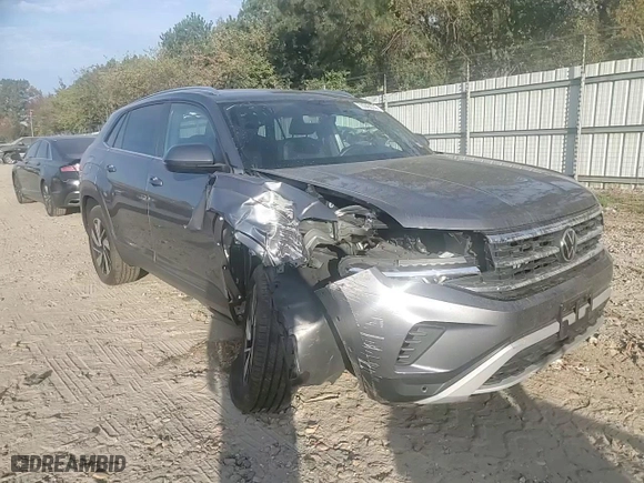 2023 Volkswagen Atlas Cross Sport 3.6L V6 SE w/Technology with VIN 1V2KE2CAXPC208632, listed as a Copart auction lot 78343674 with 25,009 mi miles and Salvage Title. Bid and sale history available at carsss.com. Image 12.