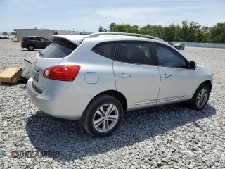 2013 Nissan Rogue S with VIN JN8AS5MTXDW515689, listed as a Copart auction lot 53549075 with 129,416 mi miles and Salvage Title. Bid and sale history available at carsss.com. Image 3.